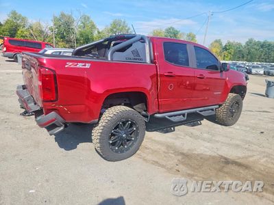 Trzecie zdjęcie samochodu z tyłu: 2018 CHEVROLET COLORADO Z71 VIN:1GCGTDEN6J1245267 - miniatura