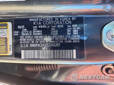 Zdjęcie 13 z 13 samochodu: 2025 KIA SPORTAGE SX PRESTIGE VIN:KNDPXCDG0S7242297 - miniatura