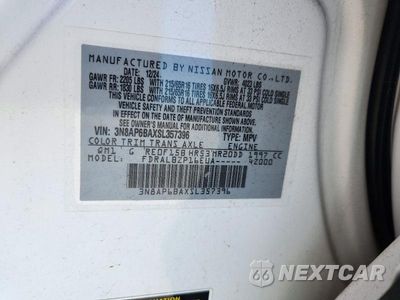 Zdjęcie 13 z 13 samochodu: 2025 NISSAN KICKS S VIN:3N8AP6BAXSL357396 - miniatura