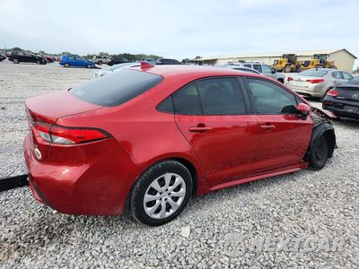 Trzecie zdjęcie samochodu z tyłu: 2021 TOYOTA COROLLA LE VIN:JTDEPMAE6MJ128942 - miniatura