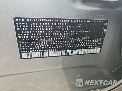 Zdjęcie 13 z 13 samochodu: 2021 VOLKSWAGEN TIGUAN S VIN:3VV1B7AX0MM117990 - miniatura