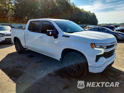 Czwarte zdjęcie samochodu z boku: 2024 CHEVROLET SILVERADO K1500 RST VIN:2GCUDEED6R1164501 - miniatura