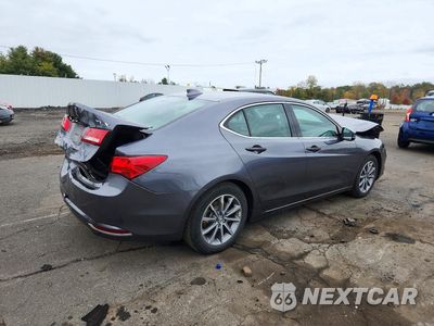 Trzecie zdjęcie samochodu z tyłu: 2018 ACURA TLX VIN:19UUB1F32JA000162 - miniatura