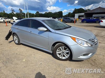 Czwarte zdjęcie samochodu z boku: 2014 HYUNDAI SONATA GLS VIN:5NPEB4AC8EH824290 - miniatura