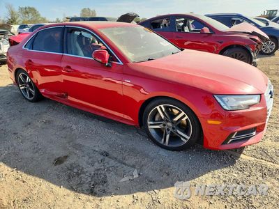 Czwarte zdjęcie samochodu z boku: 2017 AUDI A4 PREMIUM PLUS VIN:WAUENAF41HN017702 - miniatura