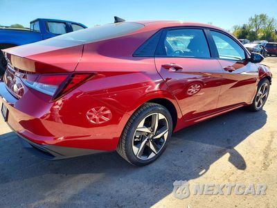 Trzecie zdjęcie samochodu z tyłu: 2023 HYUNDAI ELANTRA SEL VIN:KMHLS4AG9PU488177 - miniatura