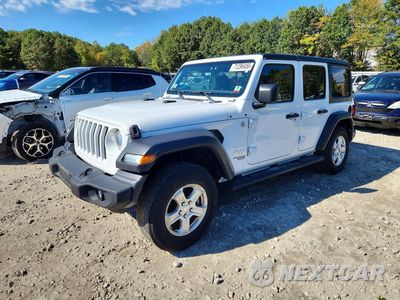 2019 JEEP WRANGLER UNLIMITED SPORT 1C4HJXDGXKW679873 - główne zdjęcie licytacji z USA - miniatura