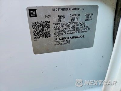 Zdjęcie 12 z 12 samochodu: 2018 CHEVROLET MALIBU LS VIN:1G1ZB5STXJF262296 - miniatura