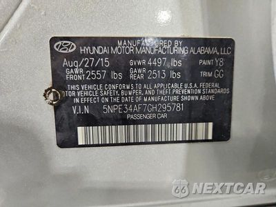 Zdjęcie 12 z 12 samochodu: 2016 HYUNDAI SONATA LIMITED VIN:5NPE34AF7GH295781 - miniatura