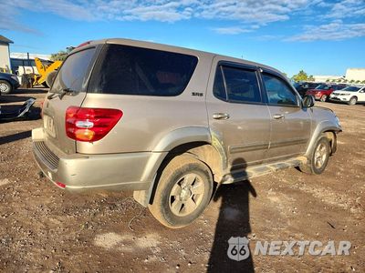 Trzecie zdjęcie samochodu z tyłu: 2001 TOYOTA SEQUOIA SR5 VIN:5TDZT34A71S013278 - miniatura