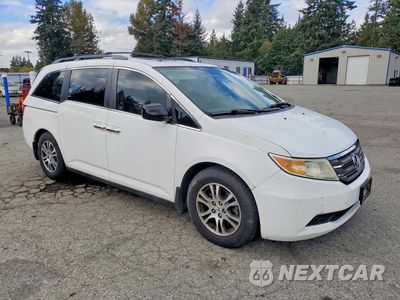 Czwarte zdjęcie samochodu z boku: 2012 HONDA ODYSSEY EXL VIN:5FNRL5H62CB001774 - miniatura