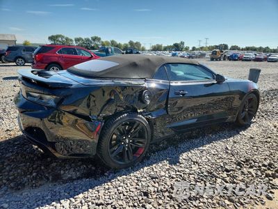 Trzecie zdjęcie samochodu z tyłu: 2018 CHEVROLET CAMARO SS VIN:1G1FH3D77J0163007 - miniatura
