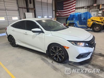 Czwarte zdjęcie samochodu z boku: 2020 HONDA CIVIC SPORT VIN:2HGFC2F88LH541504 - miniatura