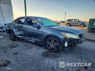 Czwarte zdjęcie samochodu z boku: 2011 HONDA ACCORD LX VIN:1HGCP2F33BA064408 - miniatura