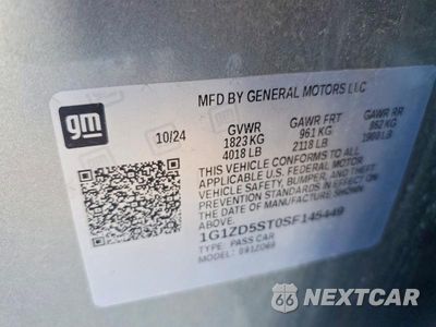 Zdjęcie 12 z 12 samochodu: 2025 CHEVROLET MALIBU LT VIN:1G1ZD5ST0SF145449 - miniatura