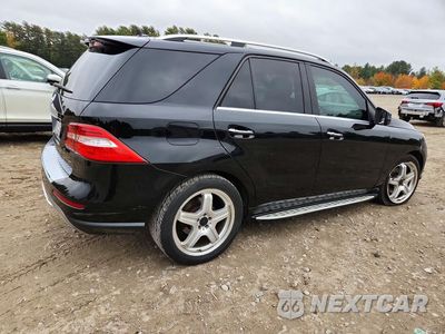 Trzecie zdjęcie samochodu z tyłu: 2013 MERCEDES-BENZ ML 350 4MATIC VIN:4JGDA5HB1DA145965 - miniatura