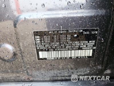 Zdjęcie 13 z 13 samochodu: 2019 SUBARU LEGACY SPORT VIN:4S3BNAS66K3021941 - miniatura