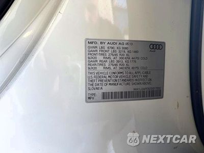 Zdjęcie 10 z 14 samochodu: 2013 AUDI Q7 PREMIUM PLUS VIN:WA1LGAFE5DD017032 - miniatura