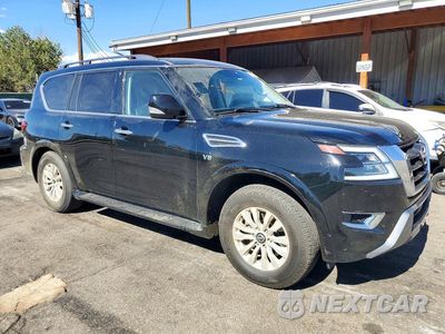 Czwarte zdjęcie samochodu z boku: 2021 NISSAN ARMADA SV VIN:JN8AY2ACXM9145876 - miniatura