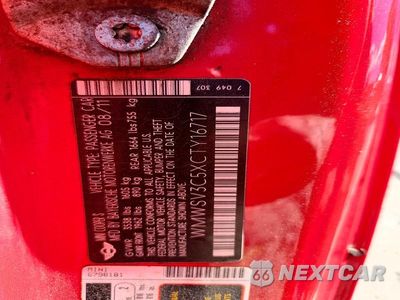 Zdjęcie 12 z 12 samochodu: 2012 MINI COOPER S VIN:WMWSV3C5XCTY16717 - miniatura