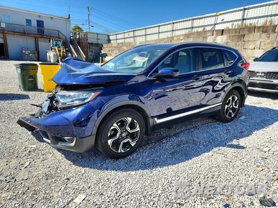 2017 HONDA CR-V TOURING 5J6RW1H95HL011594 - główne zdjęcie licytacji z USA - miniatura