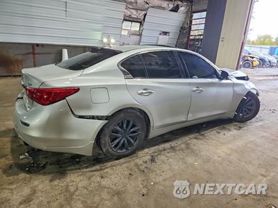 Trzecie zdjęcie samochodu z tyłu: 2015 INFINITI Q50 PREMIUM VIN:JN1BV7AR8FM414700 - miniatura