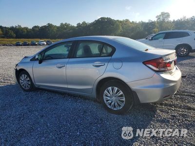 Drugie zdjęcie samochodu z przodu: 2013 HONDA CIVIC LX VIN:19XFB2F55DE077124 - miniatura