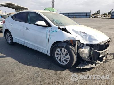 Czwarte zdjęcie samochodu z boku: 2017 HYUNDAI ELANTRA SE VIN:5NPD74LF2HH130543 - miniatura