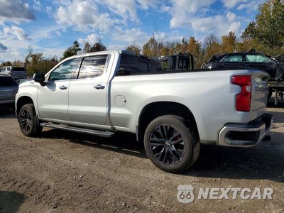 Drugie zdjęcie samochodu z przodu: 2019 CHEVROLET SILVERADO K1500 LTZ VIN:1GCUYGEDXKZ173750 - miniatura