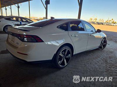 Trzecie zdjęcie samochodu z tyłu: 2025 HONDA ACCORD HYBRID SPORT VIN:1HGCY2F51SA063840 - miniatura