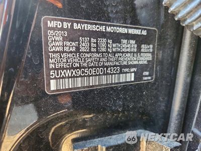 Zdjęcie 13 z 13 samochodu: 2014 BMW X3 XDRIVE28I VIN:5UXWX9C50E0D14323 - miniatura