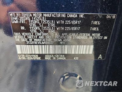 Zdjęcie 13 z 13 samochodu: 2018 TOYOTA RAV4 LE VIN:2T3ZFREV9JW464027 - miniatura