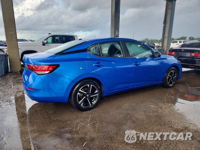 Trzecie zdjęcie samochodu z tyłu: 2025 NISSAN SENTRA SV VIN:3N1AB8CV1SY300081 - miniatura