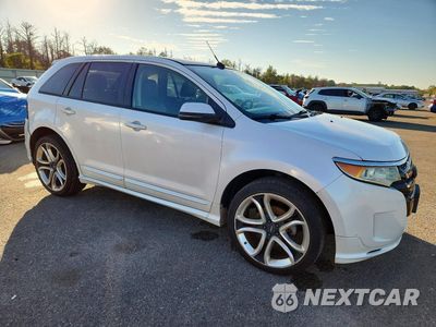 Czwarte zdjęcie samochodu z boku: 2012 FORD EDGE SPORT VIN:2FMDK4AK2CBA01118 - miniatura
