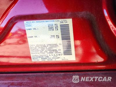 Zdjęcie 12 z 12 samochodu: 2015 NISSAN ALTIMA 2.5 SL VIN:1N4AL3AP0FC151197 - miniatura