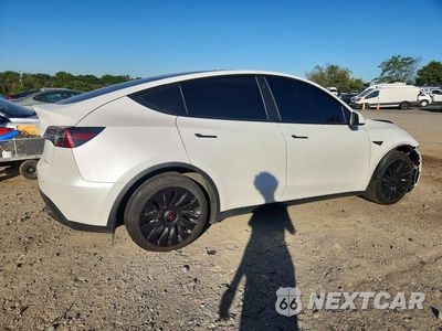 Trzecie zdjęcie samochodu z tyłu: 2021 TESLA MODEL Y VIN:5YJYGDEE6MF198648 - miniatura