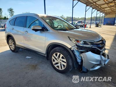 Czwarte zdjęcie samochodu z boku: 2015 HONDA CR-V TOURING VIN:5J6RM3H99FL014030 - miniatura