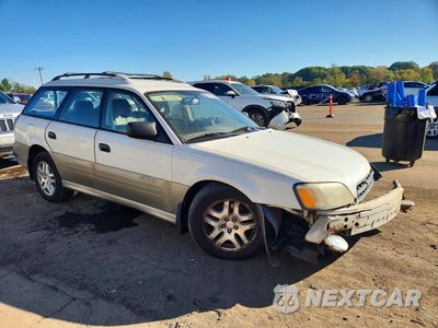 Czwarte zdjęcie samochodu z boku: 2002 SUBARU LEGACY OUTBACK VIN:4S3BH665027635561 - miniatura
