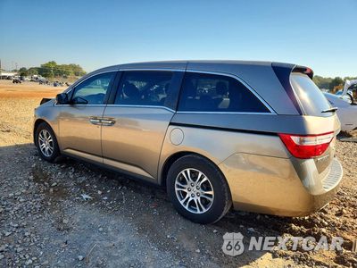 Drugie zdjęcie samochodu z przodu: 2011 HONDA ODYSSEY EXL VIN:5FNRL5H61BB060295 - miniatura