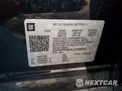 Zdjęcie 13 z 13 samochodu: 2020 CADILLAC XT6 PLATINUM PREMIUM LUXURY VIN:1GYKPFRS4LZ158928 - miniatura