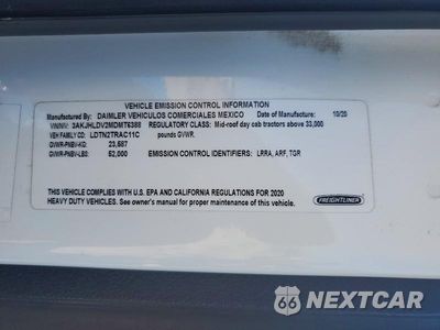 Zdjęcie 11 z 13 samochodu: 2021 FREIGHTLINER CASCADIA 126 SEMI TRUCK VIN:3AKJHLDV2MDMT6388 - miniatura