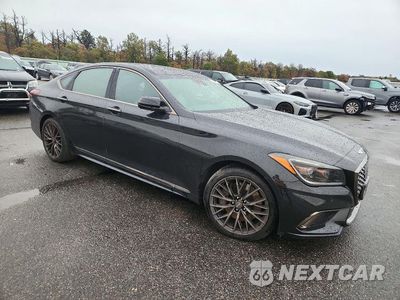 Czwarte zdjęcie samochodu z boku: 2018 GENESIS G80 SPORT VIN:KMHGN4JB8JU249112 - miniatura