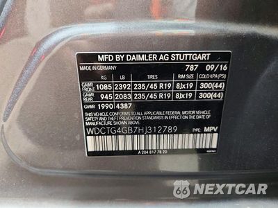 Zdjęcie 14 z 14 samochodu: 2017 MERCEDES-BENZ GLA 250 4MATIC VIN:WDCTG4GB7HJ312789 - miniatura