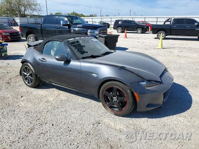Czwarte zdjęcie samochodu z boku: 2016 MAZDA MX-5 MIATA GRAND TOURING VIN:JM1NDAD76G0117146 - miniatura