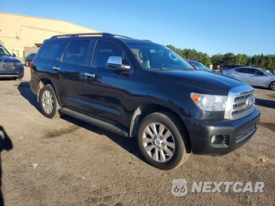 Czwarte zdjęcie samochodu z boku: 2008 TOYOTA SEQUOIA PLATINUM VIN:5TDBY67A78S009399 - miniatura