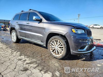 Czwarte zdjęcie samochodu z boku: 2017 JEEP GRAND CHEROKEE SUMMIT VIN:1C4RJFJT6HC618269 - miniatura