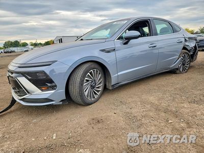 2024 HYUNDAI SONATA HYBRID LIMITED KMHL54JJ0RA091996 - główne zdjęcie licytacji z USA - miniatura