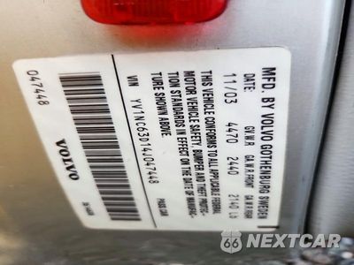 Zdjęcie 12 z 12 samochodu: 2004 VOLVO 264 VIN:YV1NC63D14J047448 - miniatura