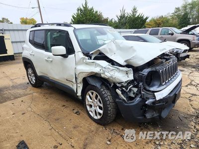 Czwarte zdjęcie samochodu z boku: 2017 JEEP RENEGADE LATITUDE VIN:ZACCJBBB9HPF99989 - miniatura