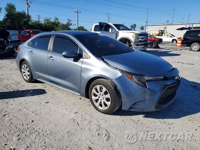 Czwarte zdjęcie samochodu z boku: 2020 TOYOTA COROLLA LE VIN:5YFEPRAE1LP088681 - miniatura